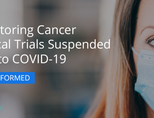 30% of suspended clinical trials due to COVID-19 are cancer trials!